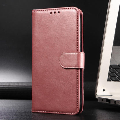For Huawei nova 16 Classic Calf Texture Flip Leather Phone Case(Rose Gold)