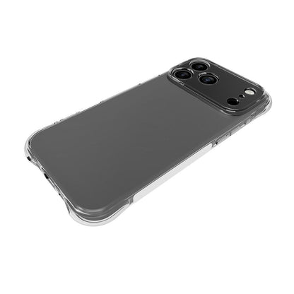 For iPhone 18 Pro Max Shockproof Non-slip Thickening TPU Phone Case - Transparent - EDA004601914A