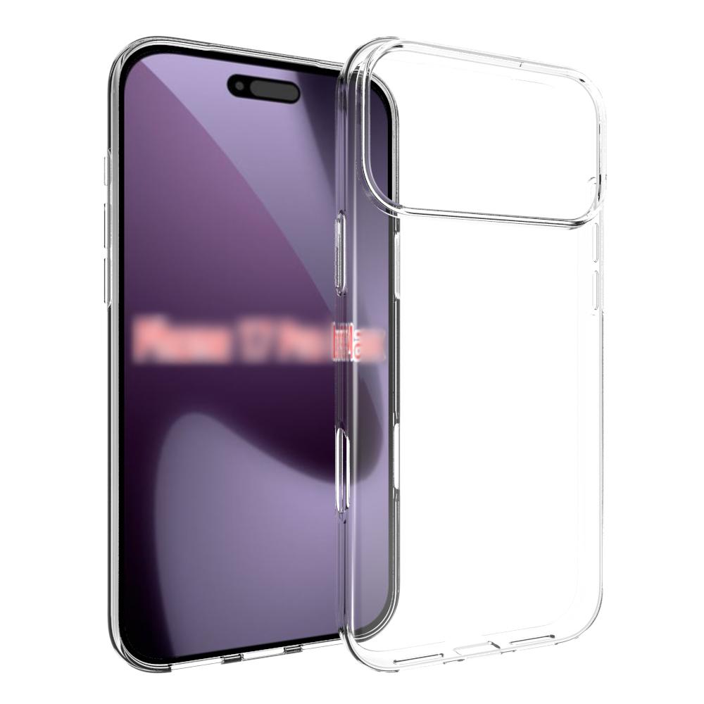 For iPhone 18 Pro Max Waterproof Texture TPU Phone Case - Transparent - EDA004602414A
