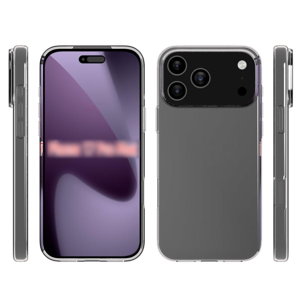 For iPhone 18 Pro Max Waterproof Texture TPU Phone Case - Transparent - EDA004602414A