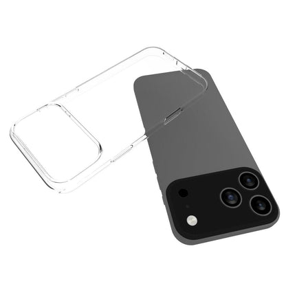 For iPhone 18 Pro Max Waterproof Texture TPU Phone Case - Transparent - EDA004602414A