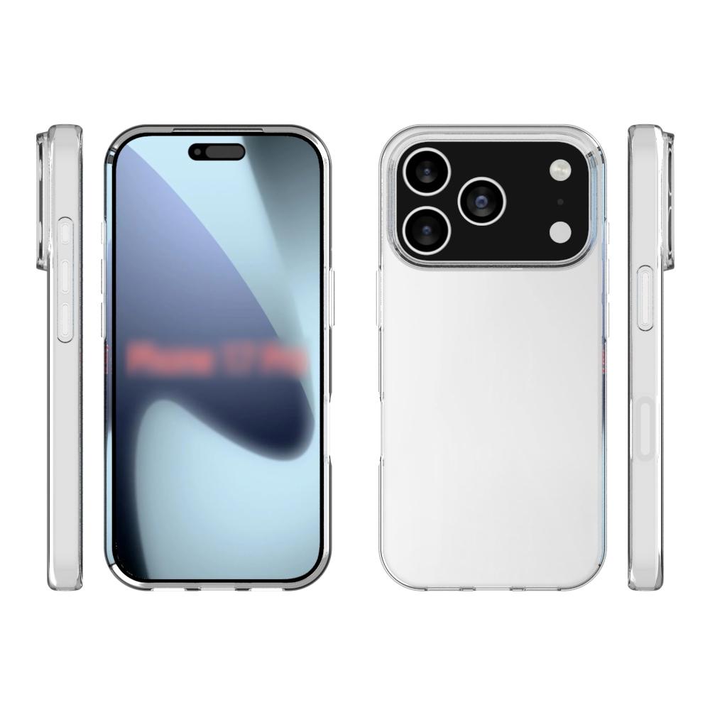 For iPhone 18 Pro Waterproof Texture TPU Phone Case - Transparent - EDA004602415A