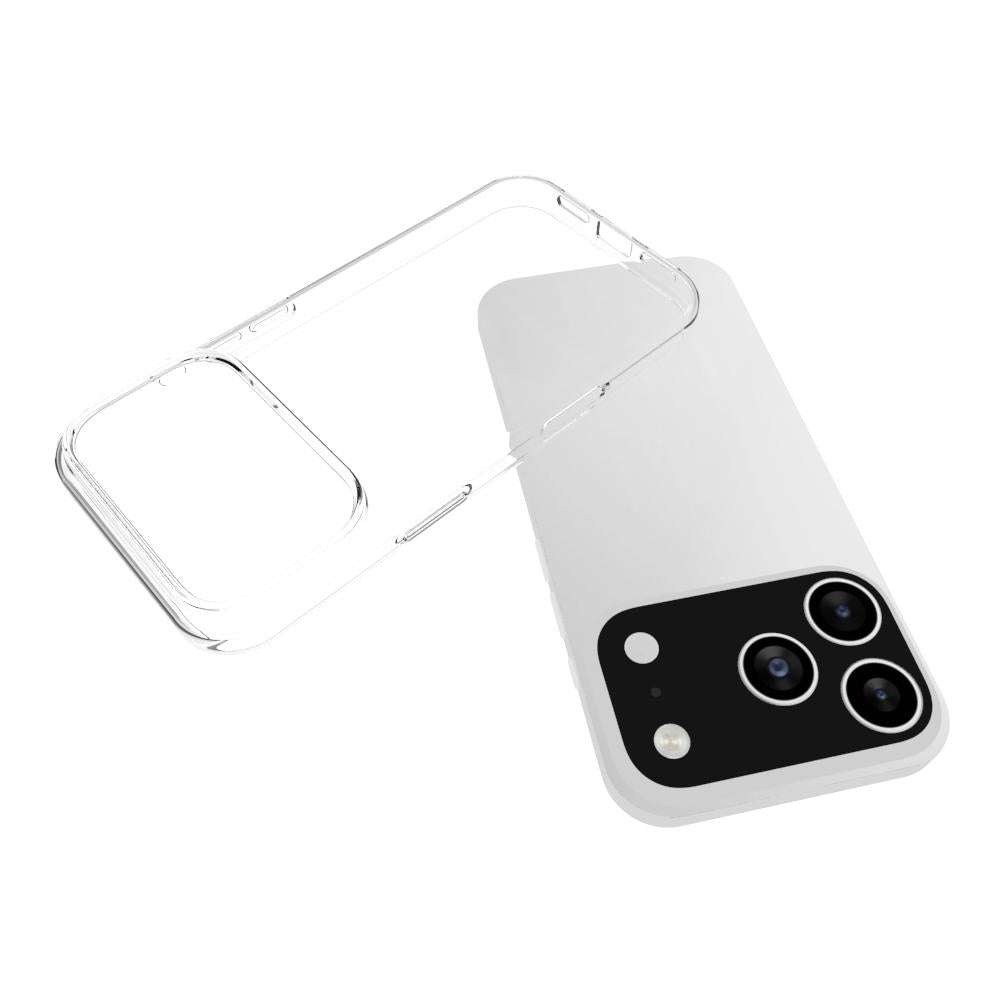 For iPhone 18 Pro Waterproof Texture TPU Phone Case - Transparent - EDA004602415A