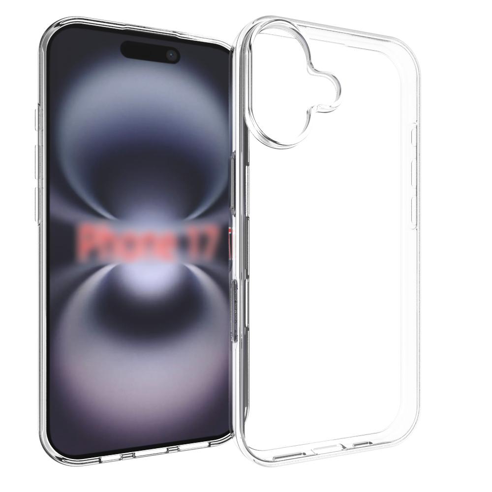 For iPhone 18 Waterproof Texture TPU Phone Case - Transparent - EDA004602416A