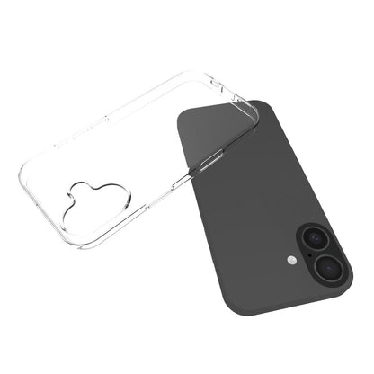 For iPhone 18 Waterproof Texture TPU Phone Case - Transparent - EDA004602416A