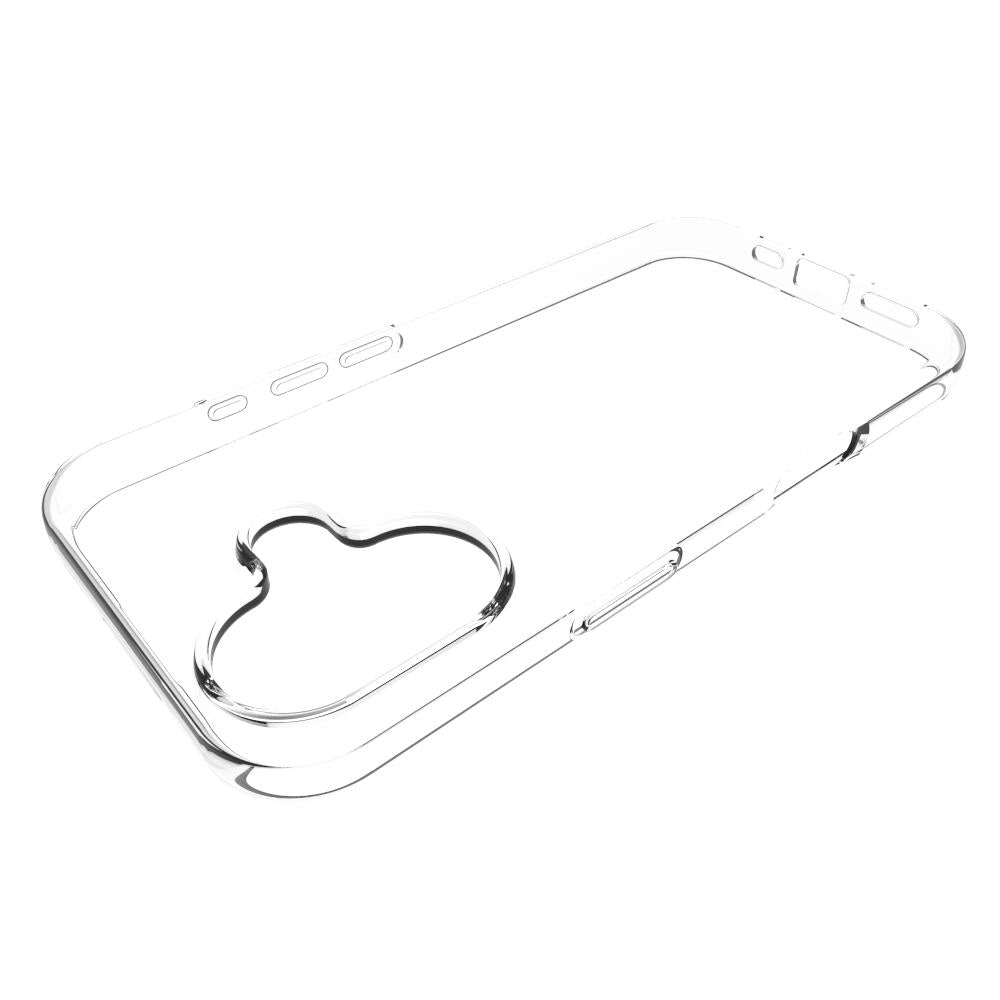 For iPhone 18 Waterproof Texture TPU Phone Case - Transparent - EDA004602416A