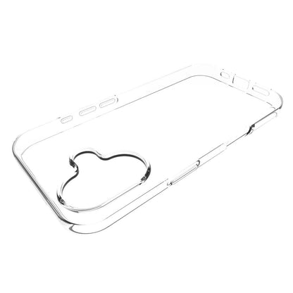 For iPhone 18 Waterproof Texture TPU Phone Case - Transparent - EDA004602416A