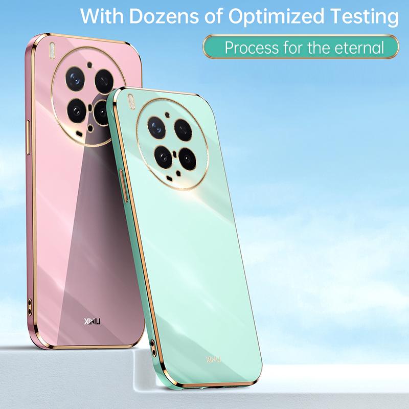 For vivo X300 Ultra XINLI Straight Edge 6D Electroplate TPU Phone Case - Celestial Blue - EDA004606725C