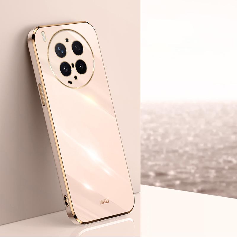 For vivo X300 Ultra XINLI Straight Edge 6D Electroplate TPU Phone Case - Pink - EDA004606725F