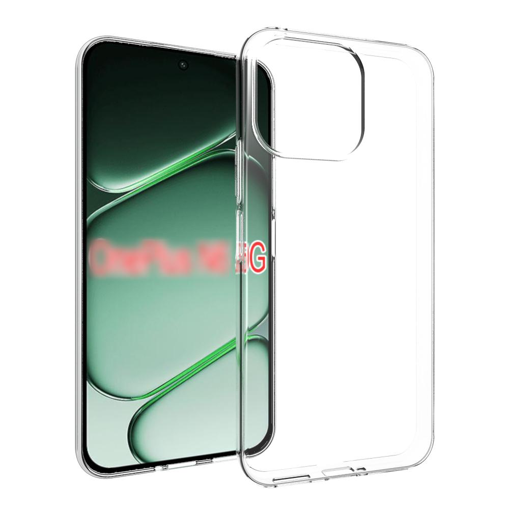 For OnePlus N6 5G Waterproof Texture TPU Phone Case - Transparent - EDA004610515A