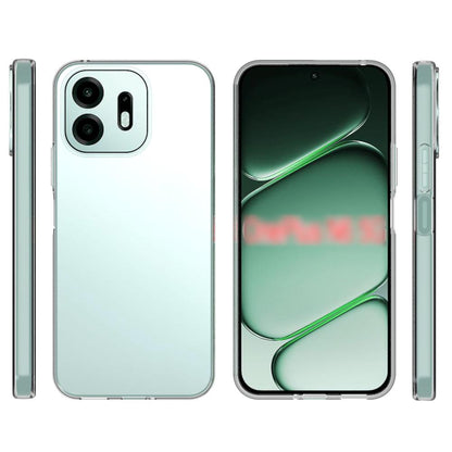 For OnePlus N6 5G Waterproof Texture TPU Phone Case - Transparent - EDA004610515A