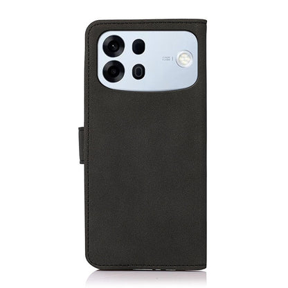 For OPPO A7 Pro Max 5G KHAZNEH Matte Texture Leather Phone Case(Black)