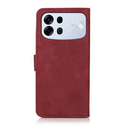 For OPPO A7 Pro Max 5G KHAZNEH Matte Texture Leather Phone Case(Red)