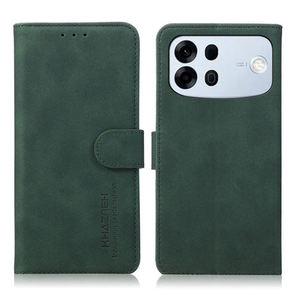For OPPO A7 Pro Max 5G KHAZNEH Matte Texture Leather Phone Case(Green)