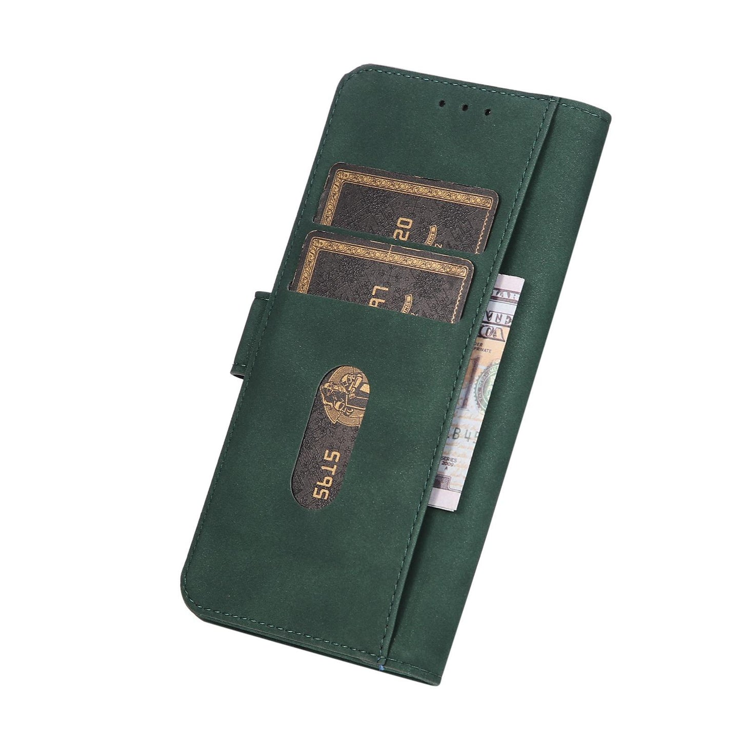 For OPPO A7 Pro Max 5G KHAZNEH Matte Texture Leather Phone Case(Green)