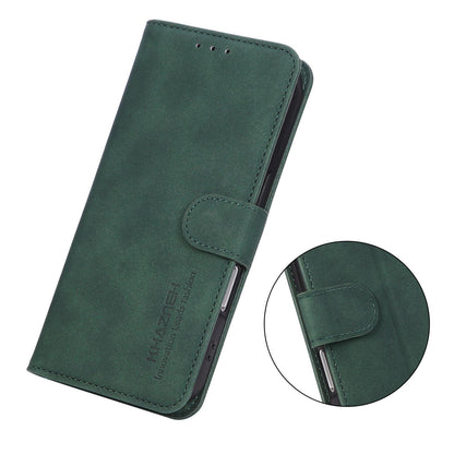 For OPPO A7 Pro Max 5G KHAZNEH Matte Texture Leather Phone Case(Green)
