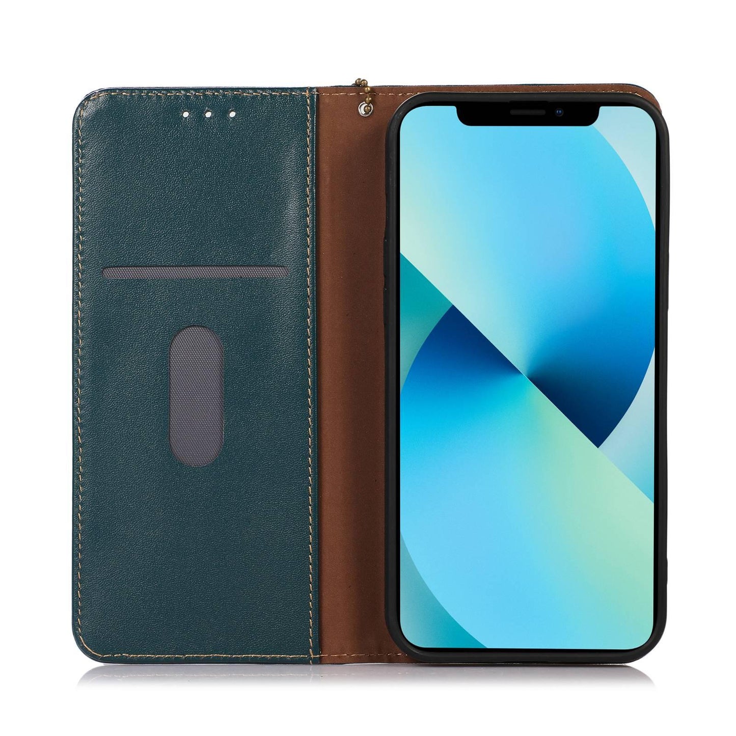 For OPPO A7 Pro Max 5G KHAZNEH Nappa Top Layer Cowhide Leather Phone Case(Green)