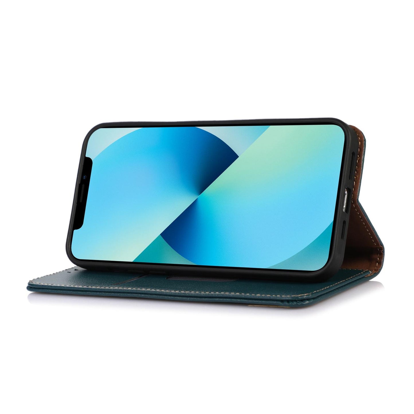 For OPPO A7 Pro Max 5G KHAZNEH Nappa Top Layer Cowhide Leather Phone Case(Green)