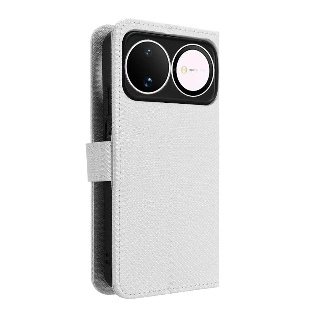 For Huawei nova 16 5G Diamond Texture Leather Phone Case - White - EDA004692227A