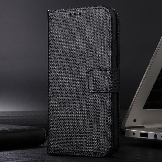 For Huawei nova 16 5G Diamond Texture Leather Phone Case - Black - EDA004692227B