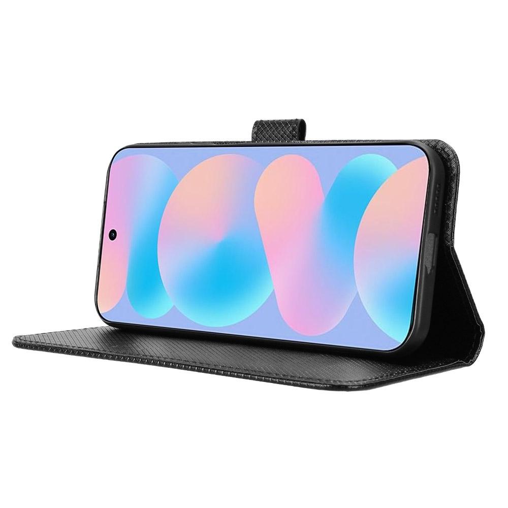 For Huawei nova 16 5G Diamond Texture Leather Phone Case - Black - EDA004692227B