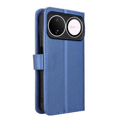 For Huawei nova 16 5G Diamond Texture Leather Phone Case - Blue - EDA004692227C