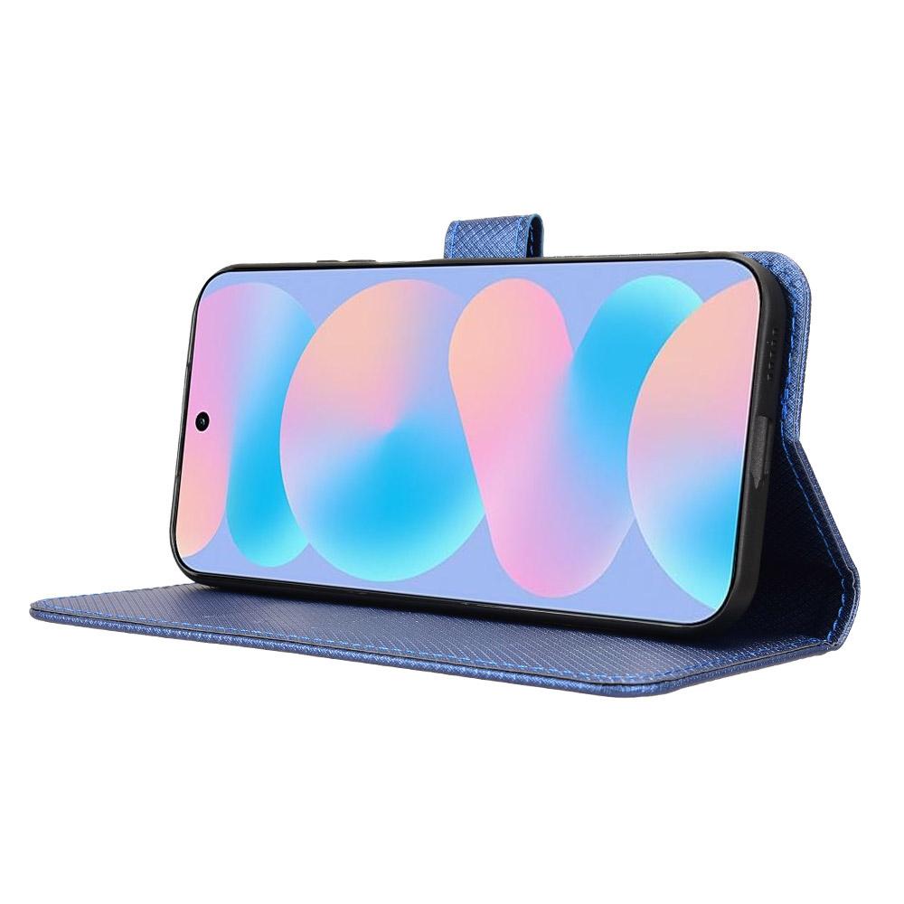 For Huawei nova 16 5G Diamond Texture Leather Phone Case - Blue - EDA004692227C