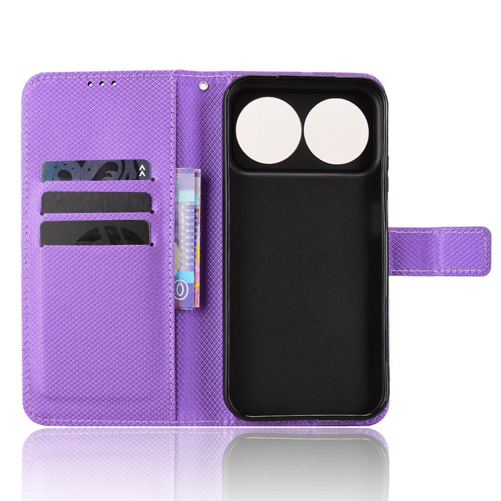 For Huawei nova 16 5G Diamond Texture Leather Phone Case - Purple - EDA004692227E