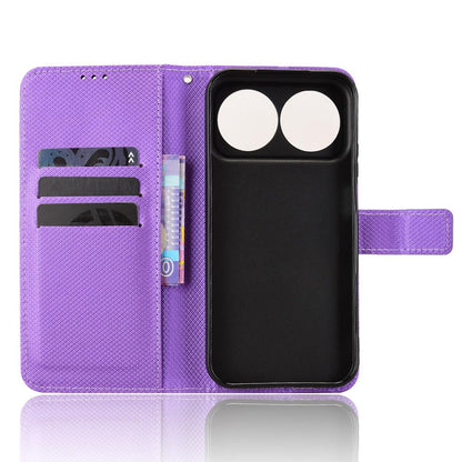 For Huawei nova 16 5G Diamond Texture Leather Phone Case - Purple - EDA004692227E