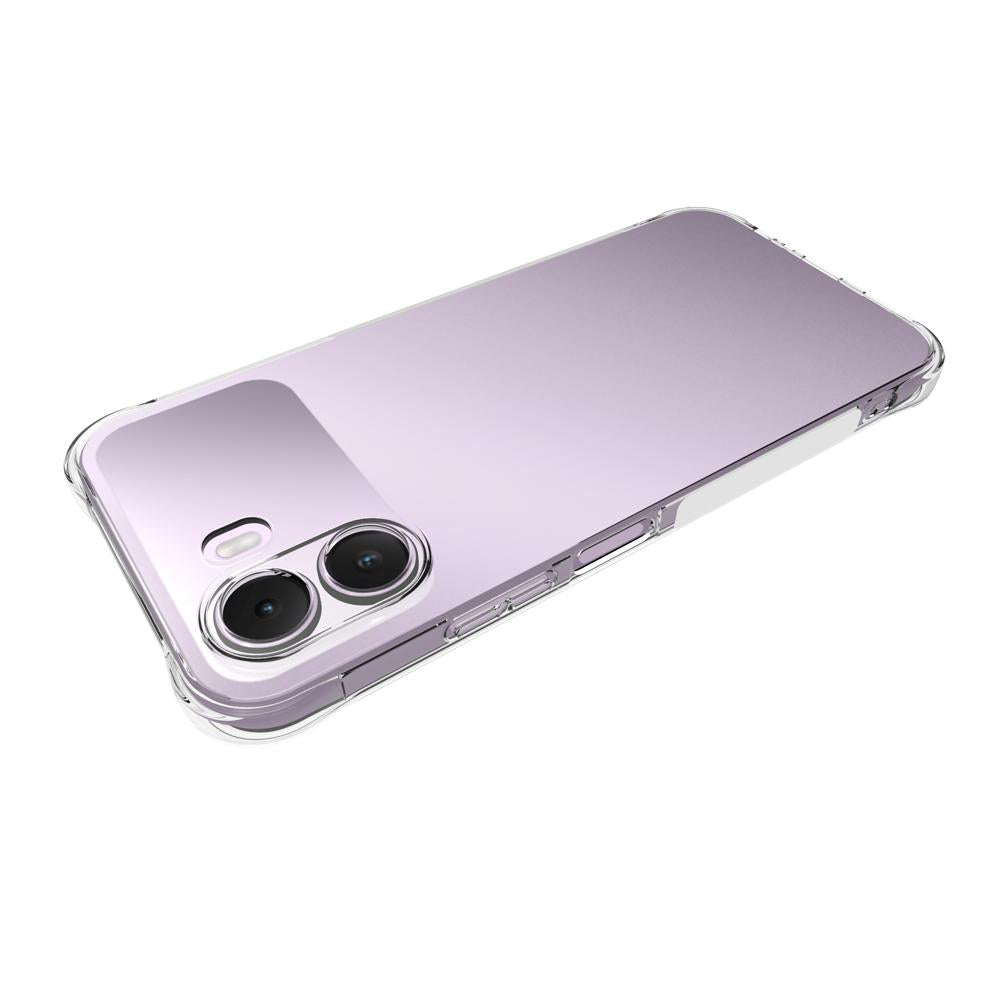 For Realme P4 Lite 4G Shockproof Non-slip Thickening TPU Phone Case(Transparent)