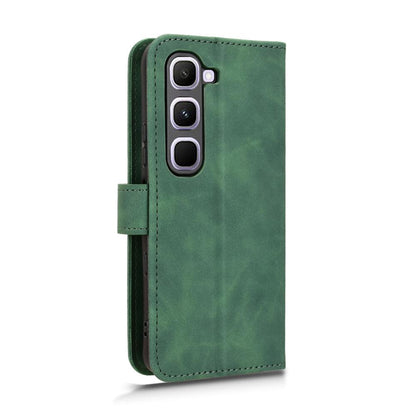 For Infinix Hot 70 Pro 5G Skin Feel Magnetic Flip Leather Phone Case - Green - EDA004773431C