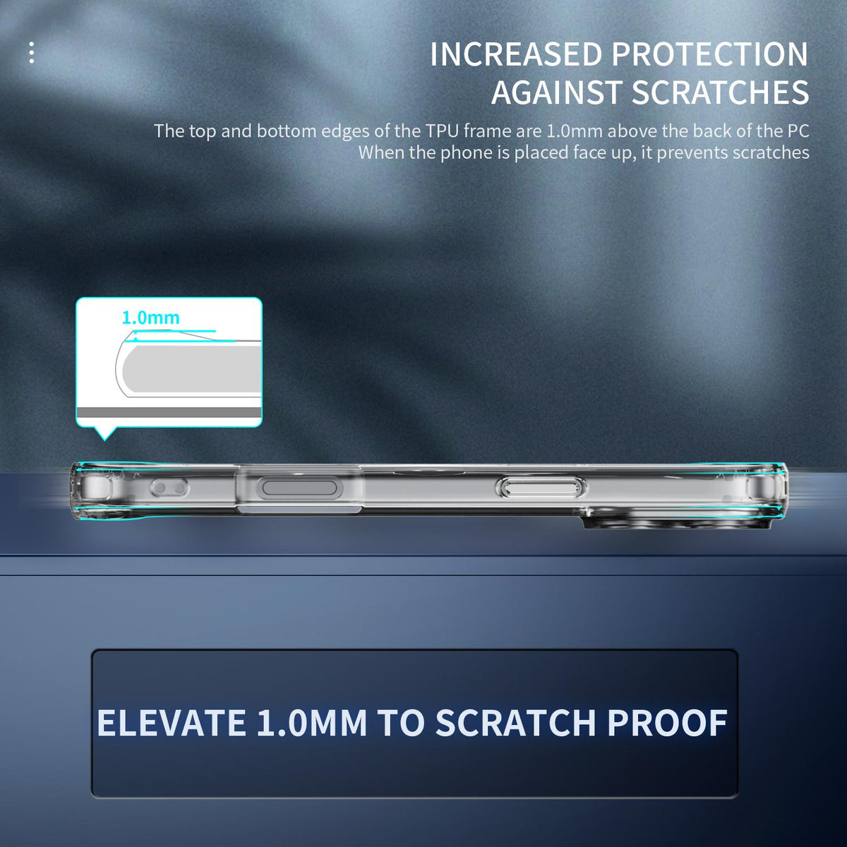 For iPhone 18 Pro MagSafe Clear Acrylic PC +TPU Phone Case - Transparent - EDA004784312A