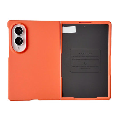For Galaxy Z Fold8 5G Integrated PC Skin Feel Shockproof Phone Case - Flaming Orange - EDA004796904A