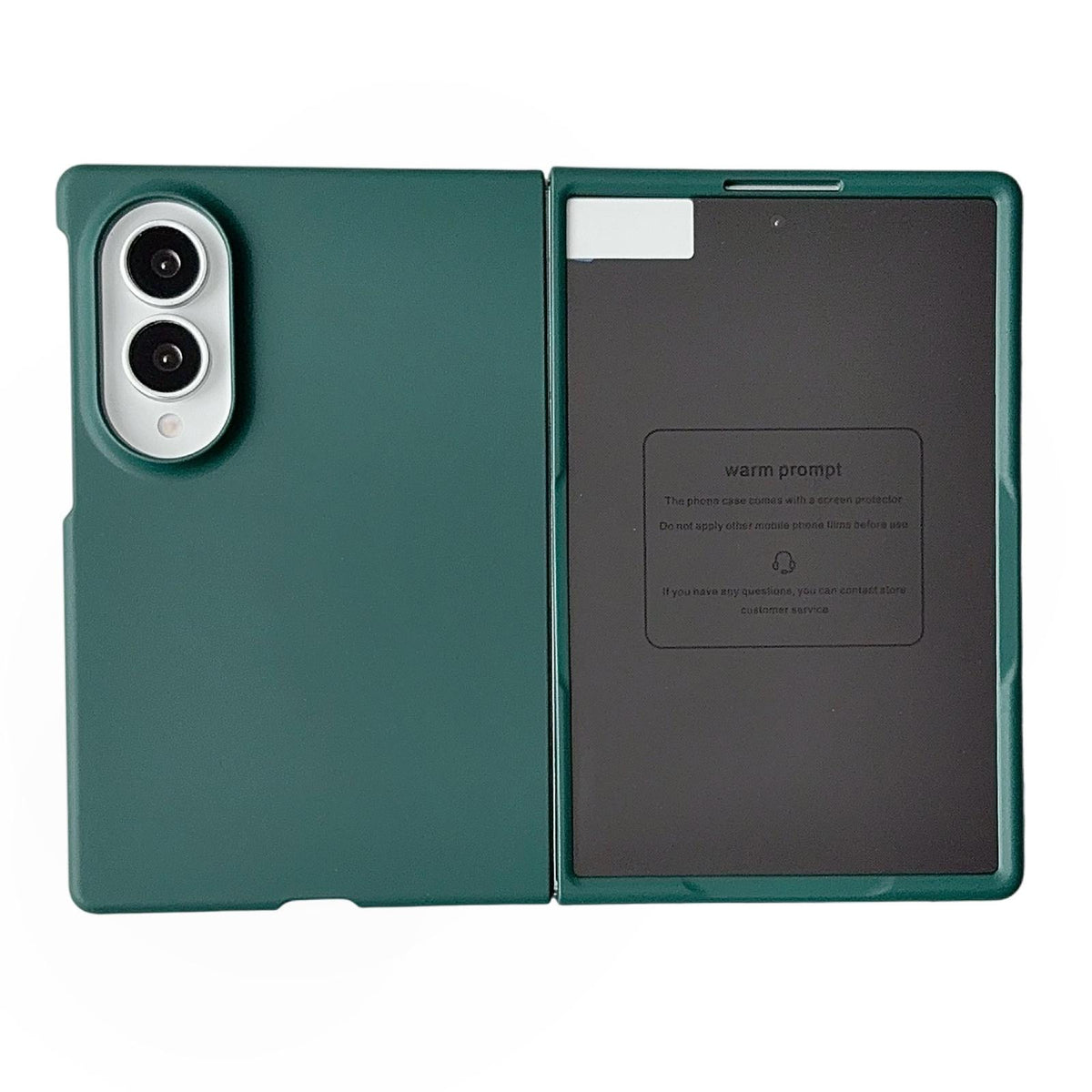 For Galaxy Z Fold8 5G Integrated PC Skin Feel Shockproof Phone Case - Green - EDA004796904H