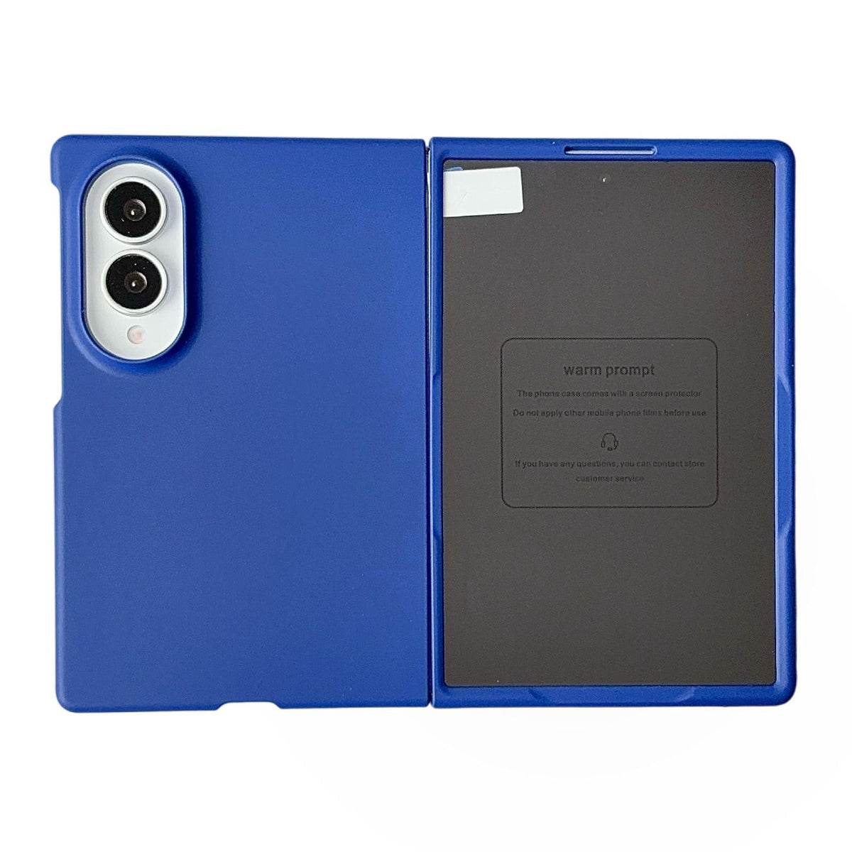 For Galaxy Z Fold8 5G Integrated PC Skin Feel Shockproof Phone Case - Blue - EDA004796904I