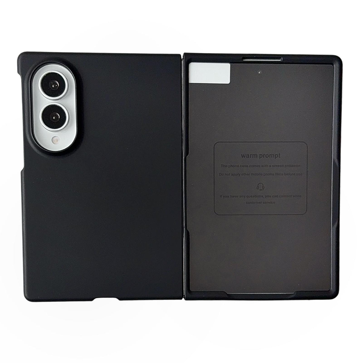For Galaxy Z Fold8 5G Integrated PC Skin Feel Shockproof Phone Case - Black - EDA004796904J
