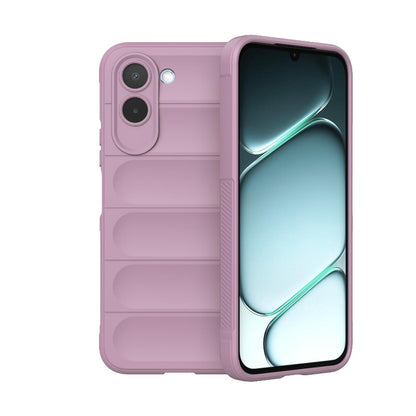 For OnePlus N6x 5G Global Magic Shield TPU + Flannel Phone Case - Purple - EDA004811316H