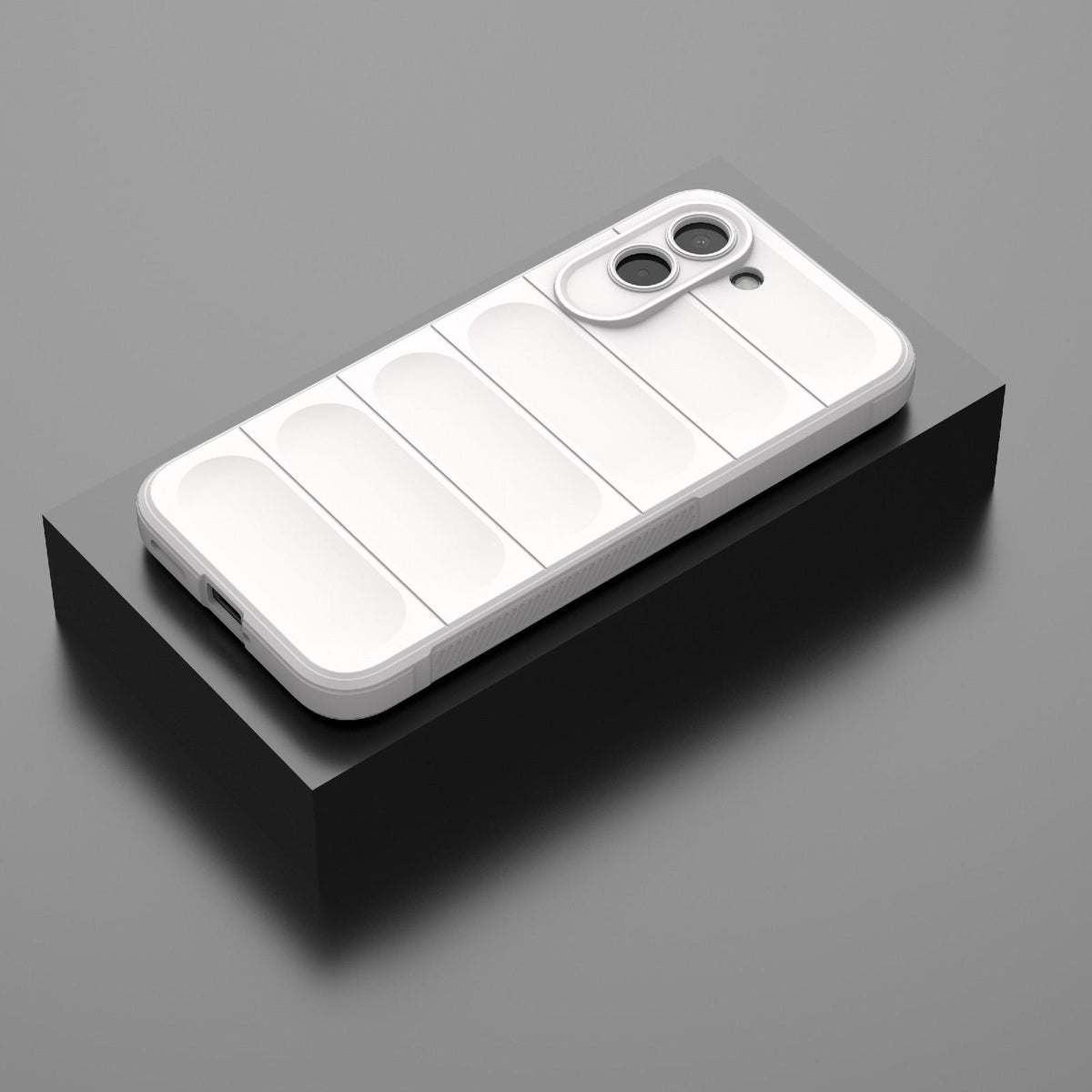 For OnePlus N6x 5G Global Magic Shield TPU + Flannel Phone Case - White - EDA004811316J