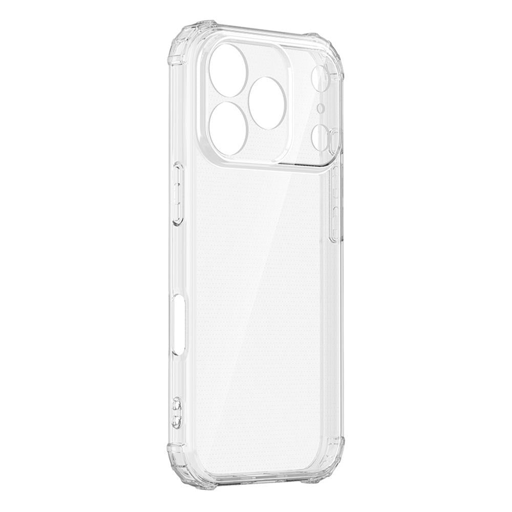For iPhone 18 Pro Max Four-Corner Shockproof Clear TPU Phone Case - Transparent - EDA004827113A