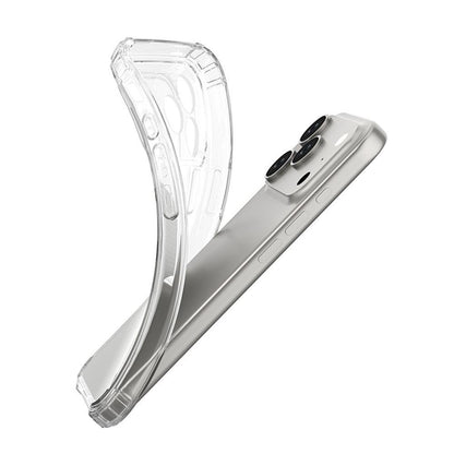 For iPhone 18 Pro Max Four-Corner Shockproof Clear TPU Phone Case - Transparent - EDA004827113A