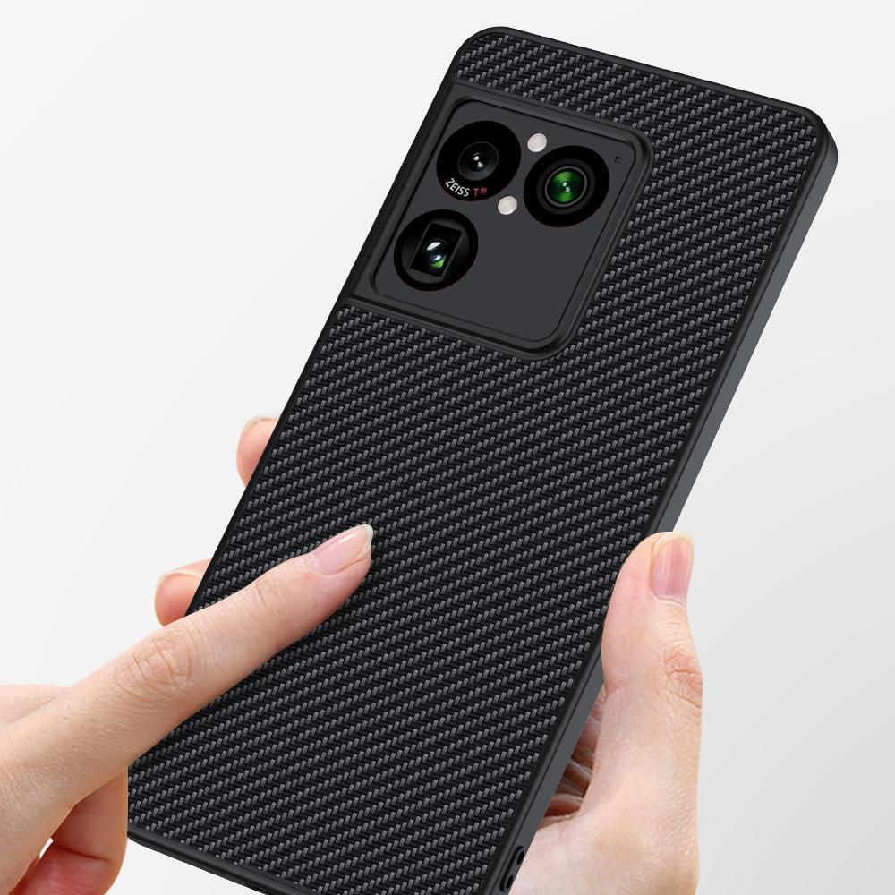 For Sony Xperia 1 VIII Ultra-thin Carbon Fiber Texture Printing Phone Case - Gold - EDA004866706B