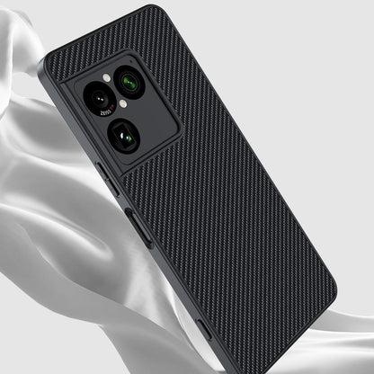 For Sony Xperia 1 VIII Ultra-thin Carbon Fiber Texture Printing Phone Case - Gold - EDA004866706B