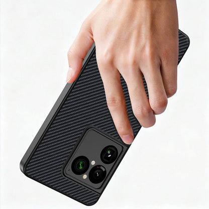 For Sony Xperia 1 VIII Ultra-thin Carbon Fiber Texture Printing Phone Case - Gold - EDA004866706B