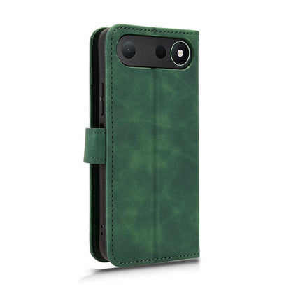 For Tecno Spark 50 5G Skin Feel Magnetic Flip Leather Phone Case(Green)