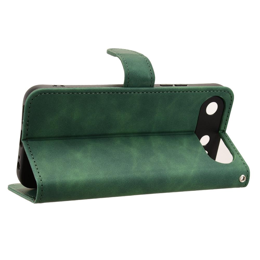 For Tecno Spark 50 5G Skin Feel Magnetic Flip Leather Phone Case(Green)