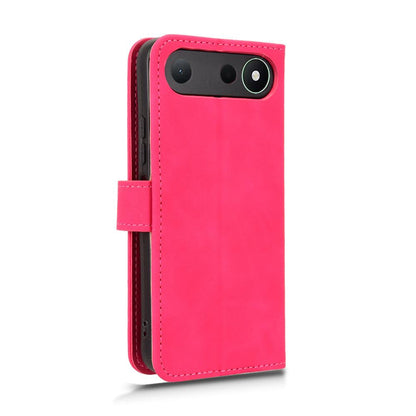 For Tecno Spark 50 5G Skin Feel Magnetic Flip Leather Phone Case(Rose Red)
