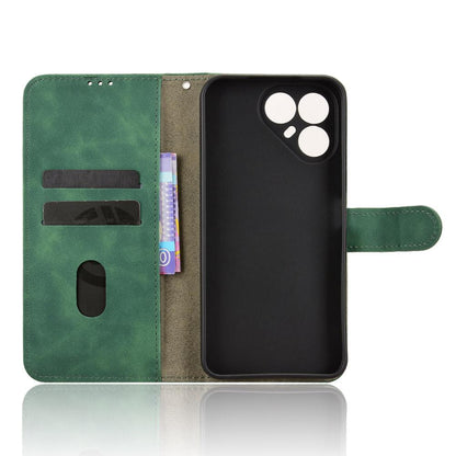 For Tecno Pova 8 5G Skin Feel Magnetic Flip Leather Phone Case(Green)