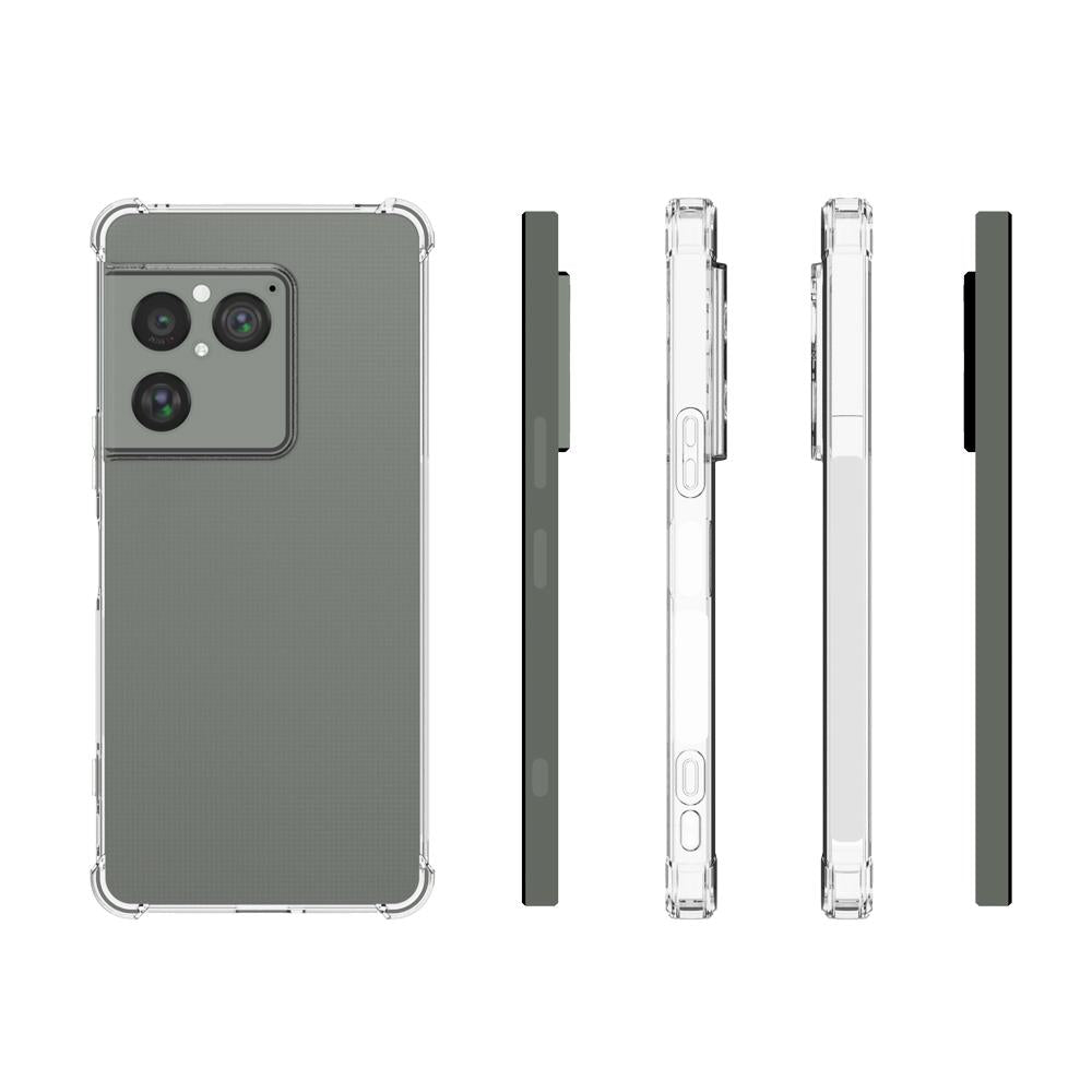 For Sony Xperia 1 VIII Shockproof Non-slip Thickening TPU Phone Case(Transparent)