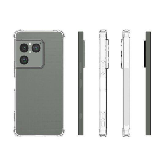 For Sony Xperia 1 VIII Shockproof Non-slip Thickening TPU Phone Case(Transparent)