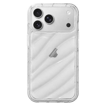 For iPhone 18 Pro Max Waves TPU Phone Case - Transparent - EDA004956019C